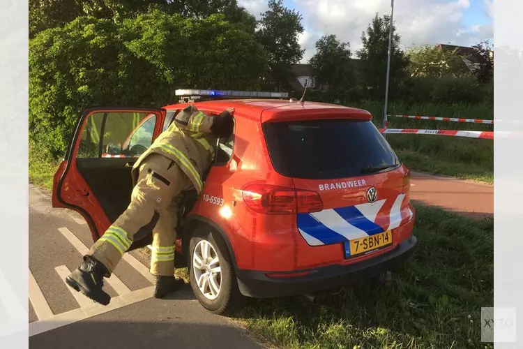 Fietser overleden na val in sloot