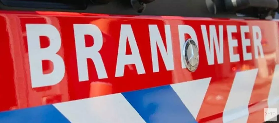 Kleine duinbrand in Schoorl, grote brandweermacht op de been