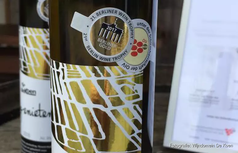 Langedijker wijnboer valt weer in de prijzen: "Goud voor dessertwijn"