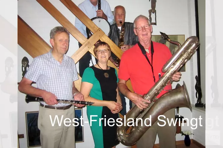 “West Friesland Swingt”, de 5-hoofdige Jazzformatie oude stijl vanuit West-Friesland