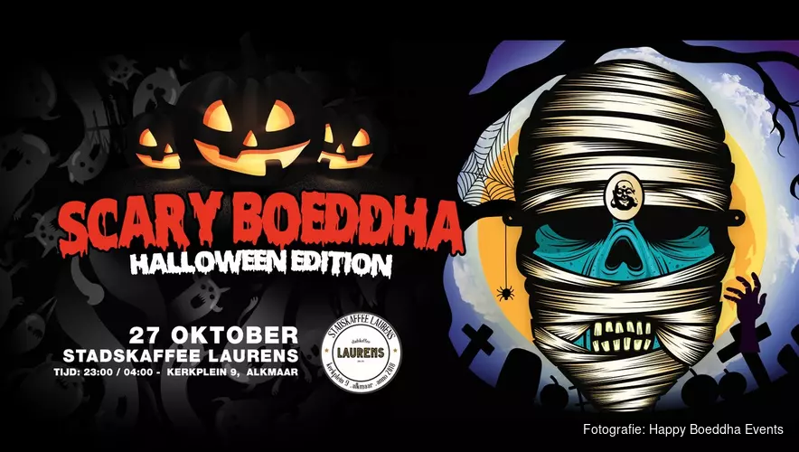 Scary Boeddha: Halloween Edition op 27 oktober 2018