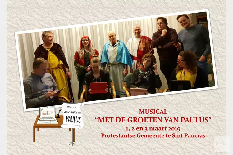 Geloof, hoop en liefde: Musical “Met de Groeten van Paulus” in Sint Pancras