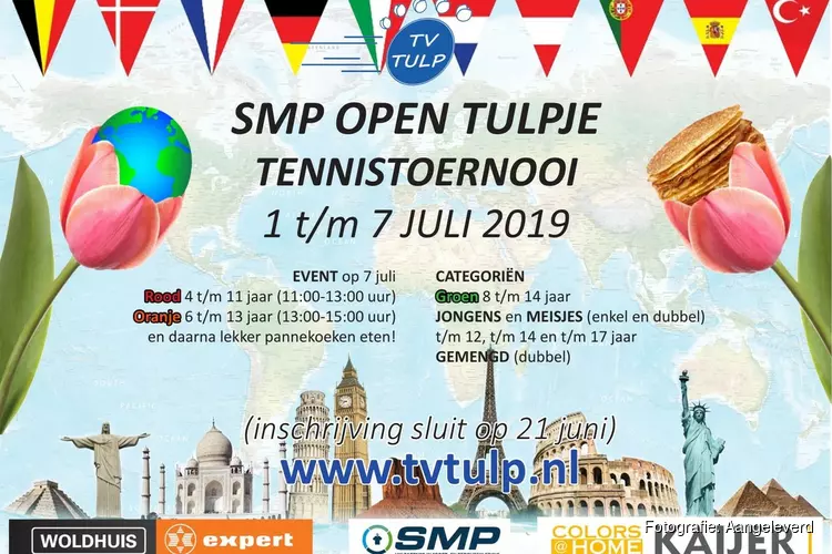 SMP Open Tulpje krijgt internationaal tintje