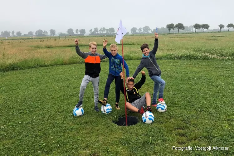 De allereerste editie van de Voetgolf Cup bij Voetgolf Alkmaar!