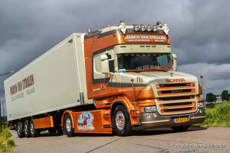 Marco van Stralen uit Zuid-Scharwoude kanshebber op eretitel Mooiste Truck van Nederland