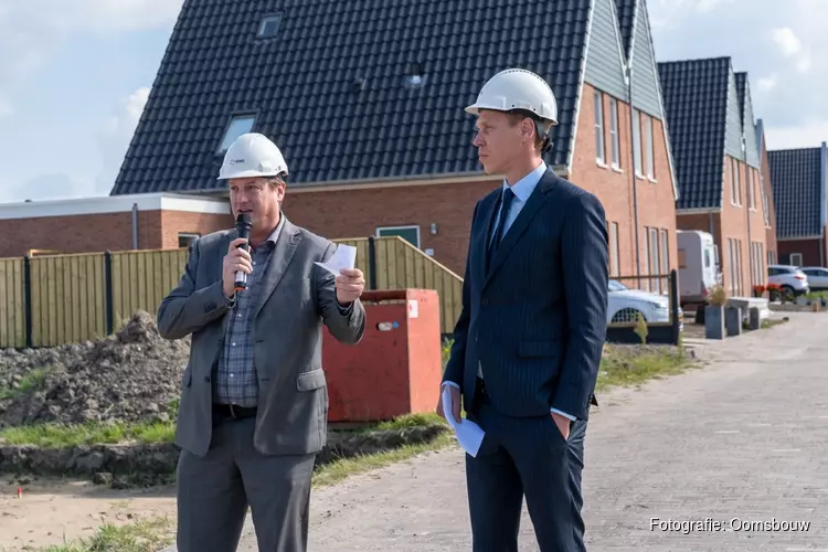 Wethouder Nils Langedijk had de eer om het project te mogen openen