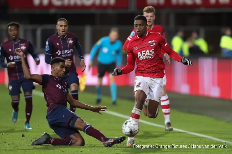 AZ laat zich opnieuw verrassen door Willem II