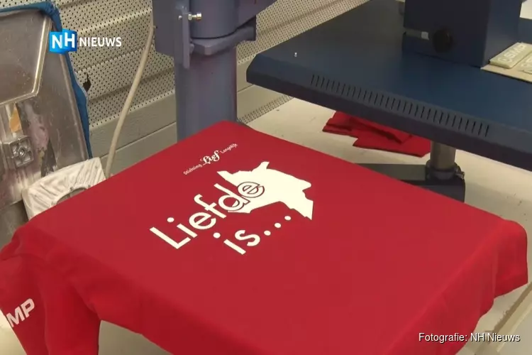Langedijker t-shirts nog lang niet uitverkocht