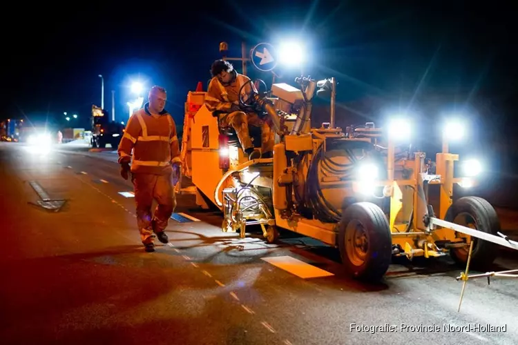 Deze maand veel reparatiewerkzaamheden Westerweg (N242)