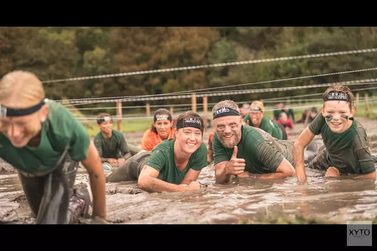 35 Baggervette obstakels overwinnen tijdens de Major Family Obstacle Run op 13 september