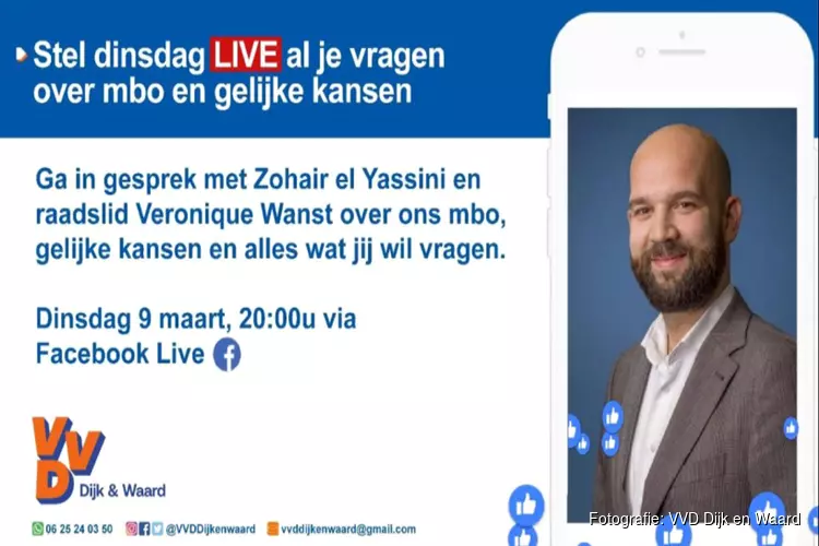 Online in gesprek met Zohair el Yassini over mbo en kansen pakken