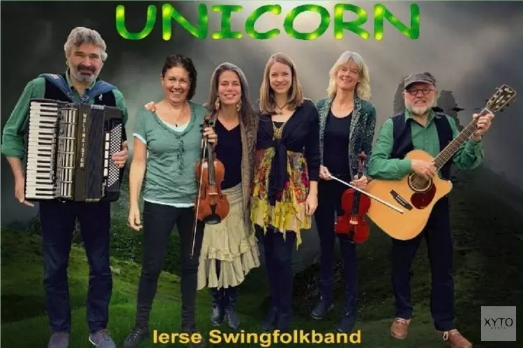 Zondag 7 november 2021 - 12.00 uur Ierse Swing Folkband UNICORN
