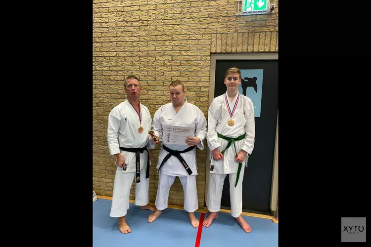 3x brons op NK Karate voor Volkers Gym