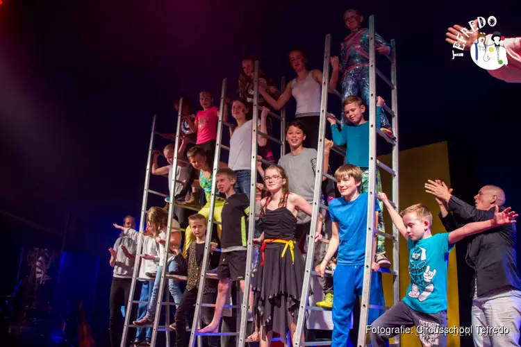 Circusschool Tefredo start nieuwe cyclus...