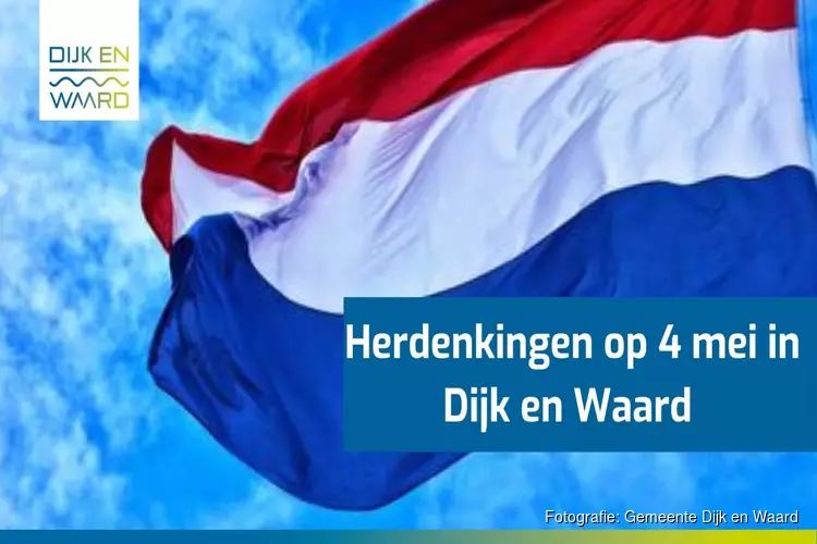 Herdenkingen op 4 mei in Dijk en Waard