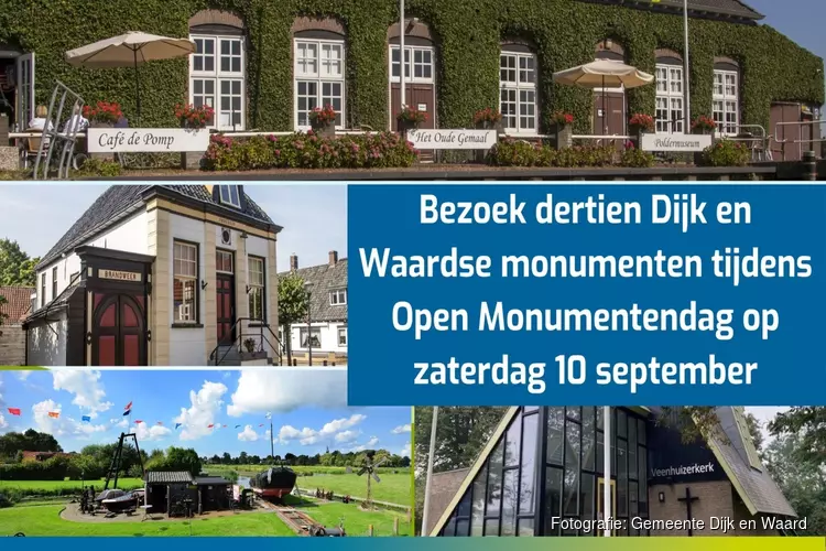 Open Monumentendag in Dijk en Waard