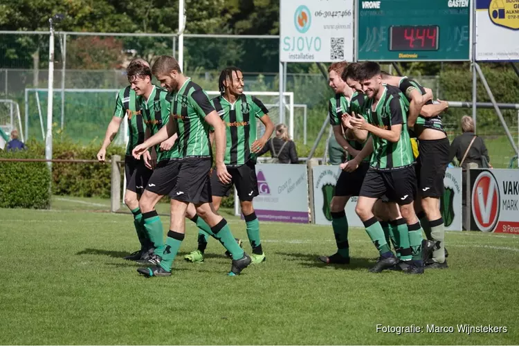 Vrone voortvarend van start in vijfde klasse