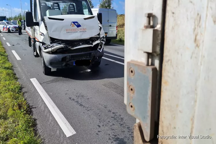 Aanrijding op N242 bij Heerhugowaard