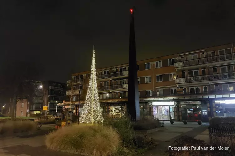 Duurzame kerstbomen laten Dijk en Waard schitteren tijdens de feestdagen