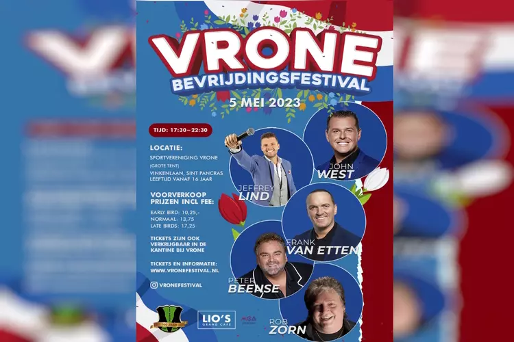 Vrone Bevrijdingsfestival 2023