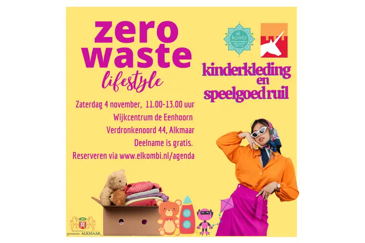 Kinderkleding en Speelgoed Ruilbeurs op 4 november