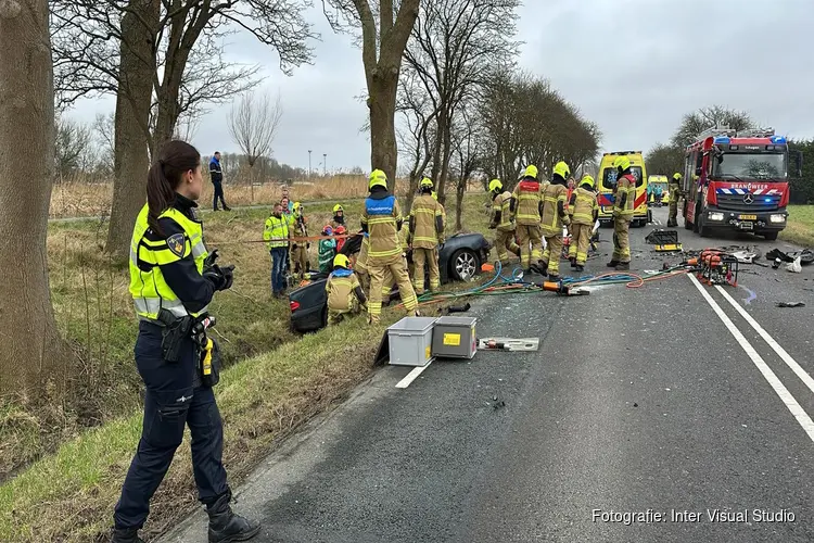 Ernstig ongeval op N242 bij Heerhugowaard