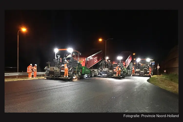 Groot onderhoud N242 Alkmaar uitgesteld