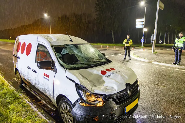 Ernstig ongeval op N245 bij Noord-Scharwoude