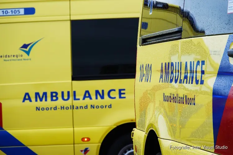 Motorrijder gewond bij val in Broek op Langedijk