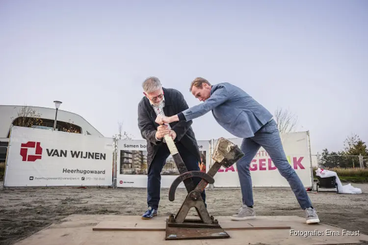 Feestelijke start bouw De Remise: 106 appartementen met sociale ontmoetingsruimte aan de Gildestraat in Heerhugowaard