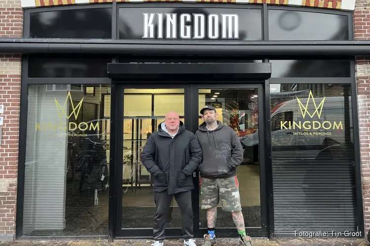 Kingdom Tattoos & Piercings viert zijn twaalf-en-een-halfjarig jubileum