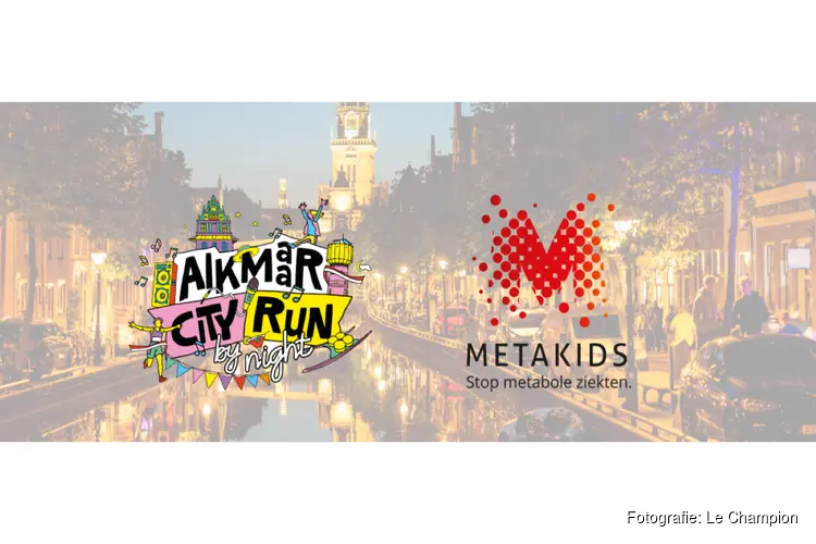 Metakids is het nieuwe officiële goede doel van de Alkmaar City Run by night