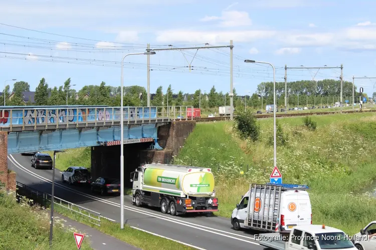 Vanaf morgen werkzaamheden aan spoorviaduct N242