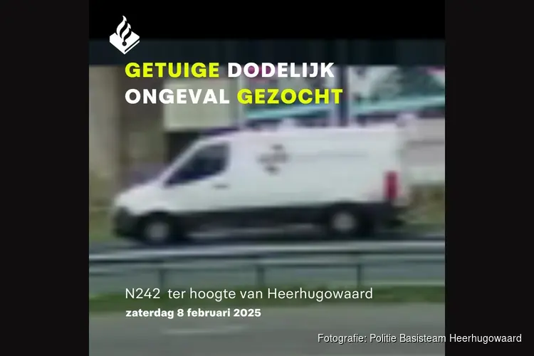 Politie op zoek naar mogelijk belangrijke getuige van dodelijk ongeval