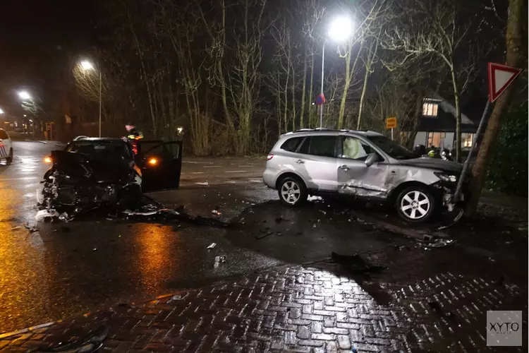 Gewonde op de Kasteelstraat in Oudkarspel