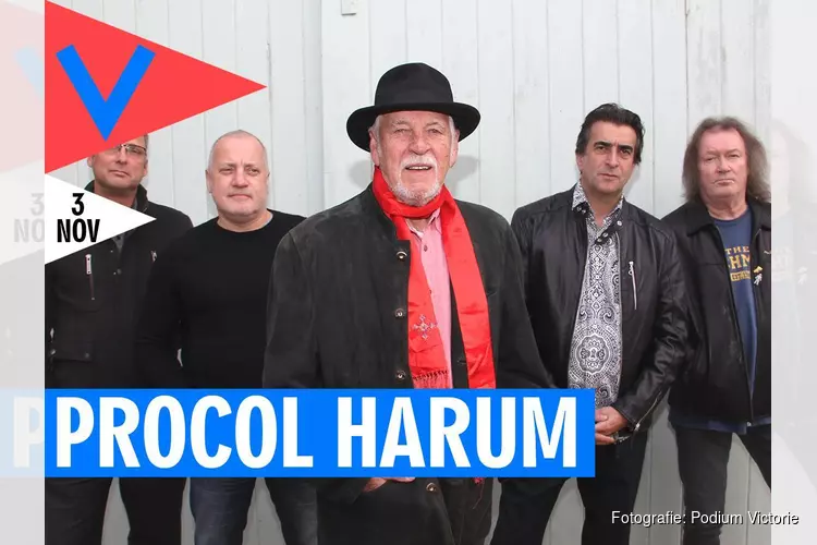 Legendarische Britse band Procol Harum naar Podium Victorie