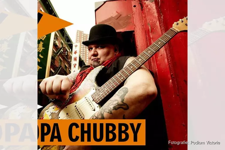 Popa Chubby op 29 maart in Podium Victorie