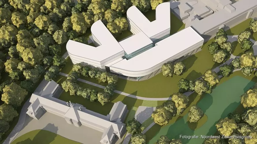 In beeld: Eerste schetsen vernieuwd Alkmaars ziekenhuis